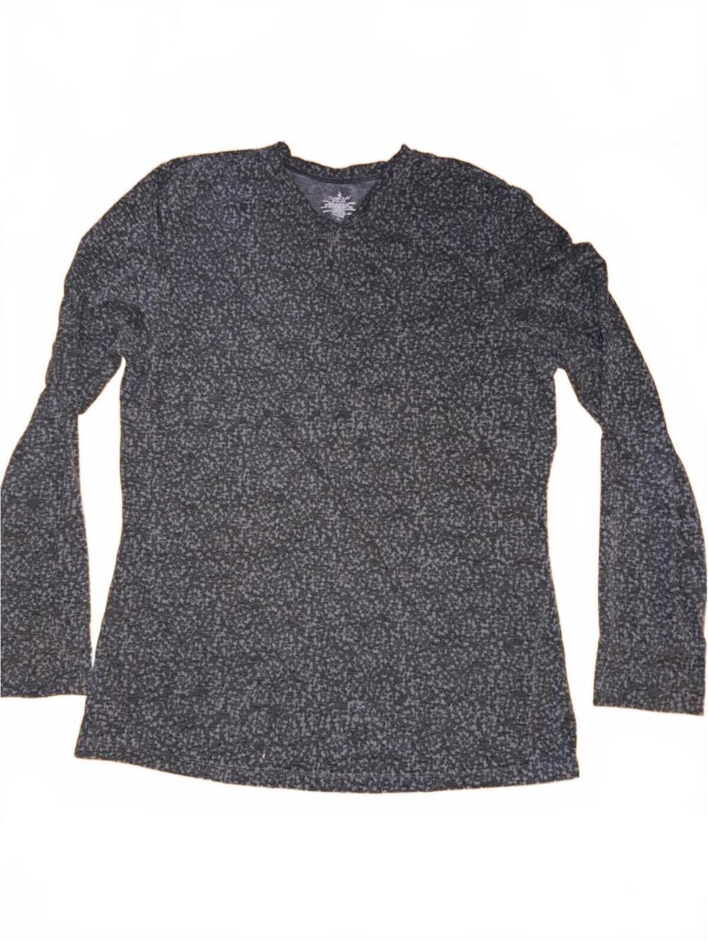 Cuddl duds women’s black gray active layer long sleeve top Sz XL active outdoor